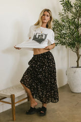 Moora Tiered Midi Skirt