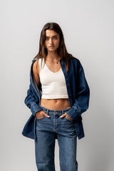 Maddy Oversized Button Up