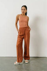 Jennilyn Pants in Terracotta