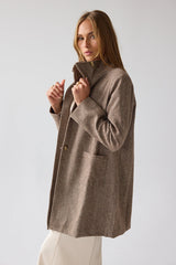 Jason Herringbone Coat