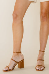 Kira Heels in Brown