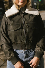 BlankNYC Take Flight Vegan Jacket