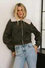 BlankNYC Take Flight Vegan Jacket