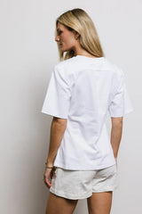Kyleigh T-Shirt in Off White