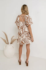 Island In The Sun Dress in Cream