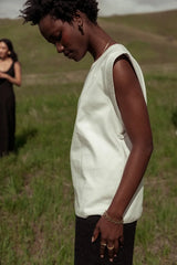 Maguire Muscle Tee in White