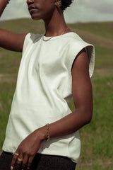 Maguire Muscle Tee in White