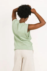 Maguire Muscle Tee in Sage