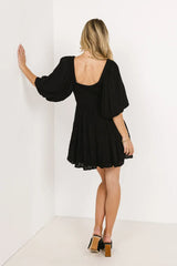 Little Runaway Mini Dress in Black