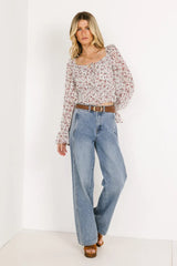 Gemma Ditsy Floral Blouse