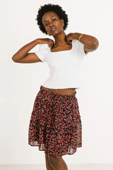 Cosette Top in Ivory