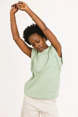 Maguire Muscle Tee in Sage
