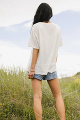 Cyndi Reverse Fold Top