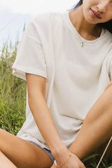 Cyndi Reverse Fold Top