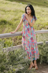 Skipper Tropical Midi Dress