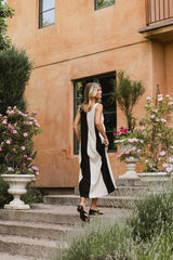 Solene Striped Maxi Dress