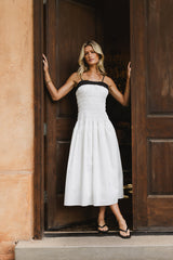 Mim Smocked Midi Dress