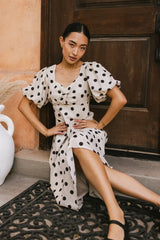 Calliope Twisted Midi Dress