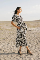 Marnie Smocked Midi Dress