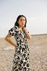 Marnie Smocked Midi Dress