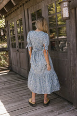 Misty Button Down Midi Dress