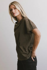 Gunner Basic Tee in Dark Olive