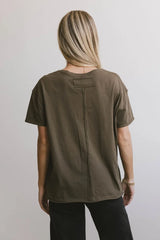 Gunner Basic Tee in Dark Olive