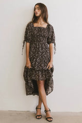 Juna Floral Midi Dress