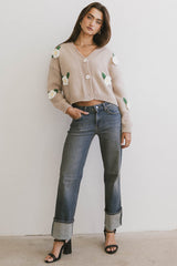 Annai Floral Cardigan