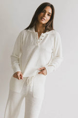Breck Knit Sweater in Cream