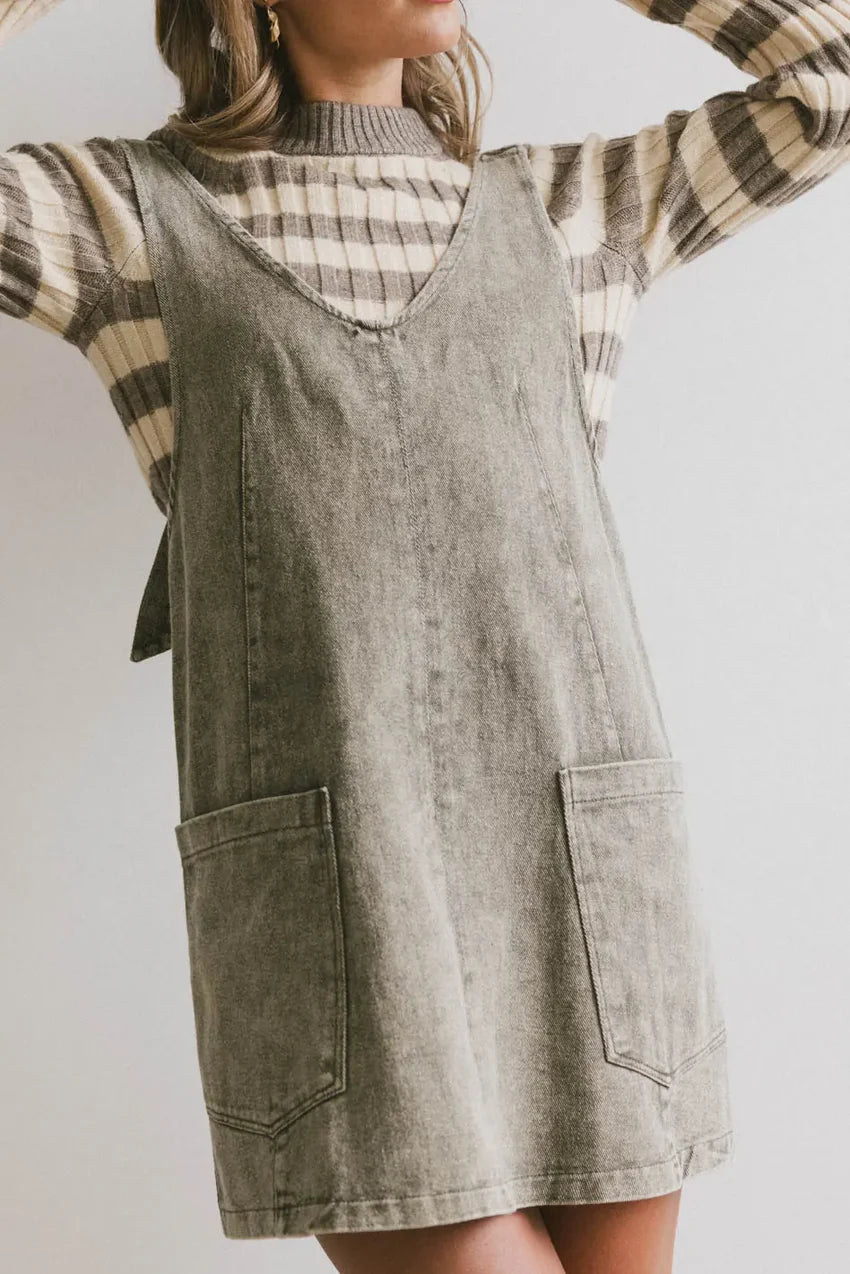 Soskia Denim Mini Dress