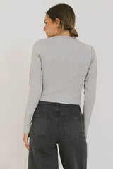 Hallie Top in Grey