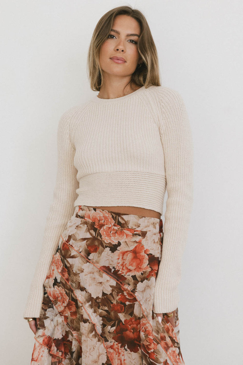 Kimmie Knit Bow Top