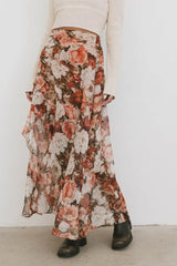 Xavier Printed Mesh Skirt