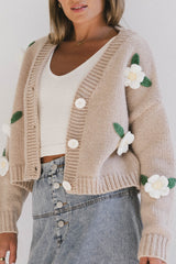 Annai Floral Cardigan