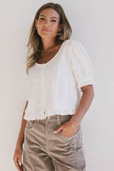 Roselinda Button Up Top