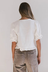 Roselinda Button Up Top