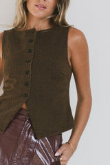 Louella Leopard Vest
