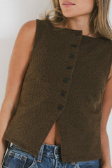 Louella Leopard Vest
