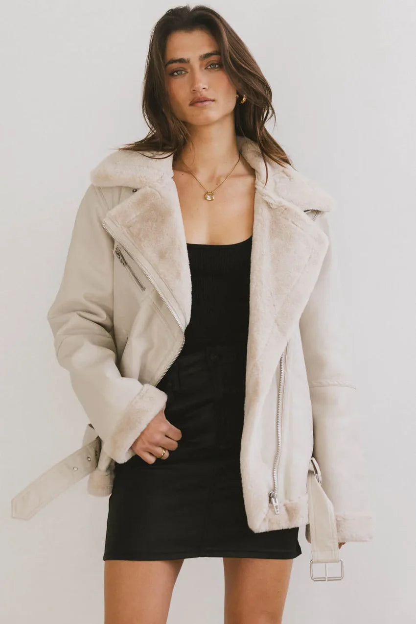 Blank NYC Downtown Love Vegan Jacket
