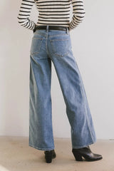 Kate Wide Leg Jeans in Medium Wash