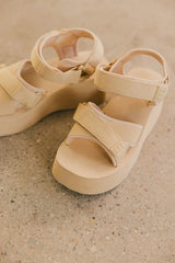 Seychelles Serenade Platform Sandals in Tan