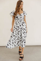 Calli Floral Midi Dress