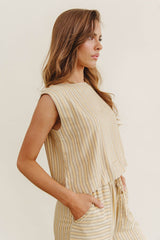 Alix Striped Tank Top