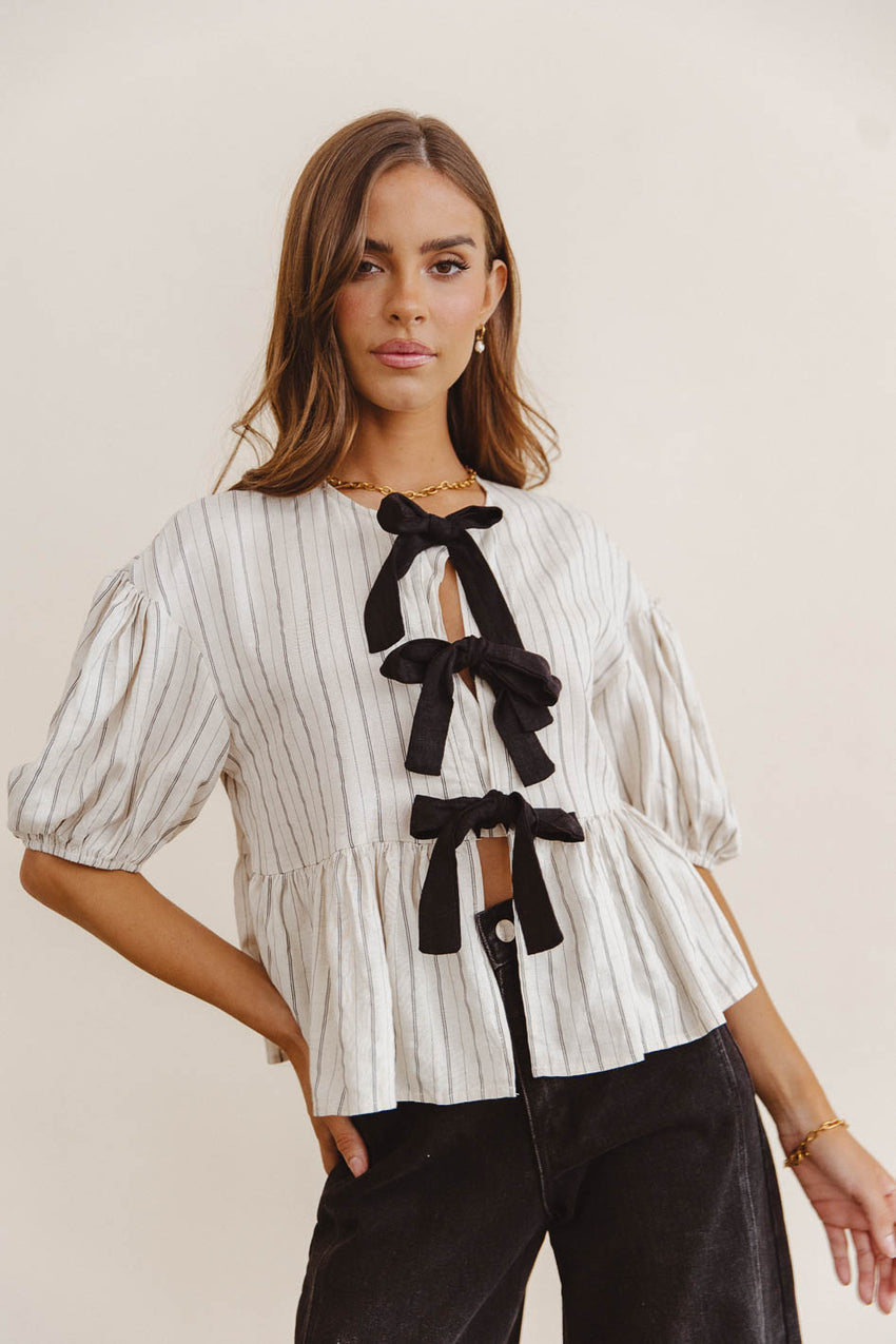 Hyland Peplum Top