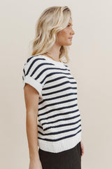 Marcel Knit Sweater in Navy