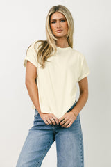 Khloe Knit Top in Cream