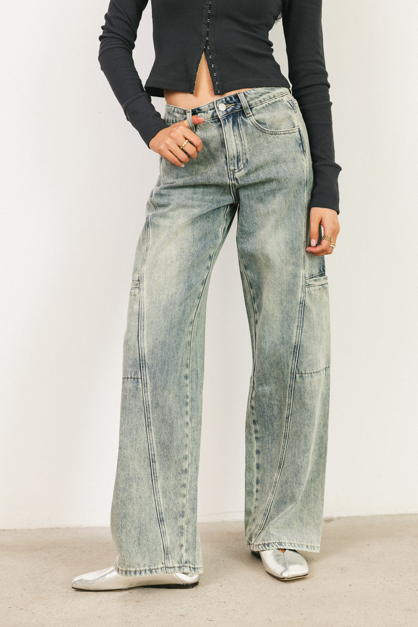 Trenten Wide Leg Jeans