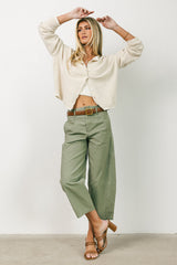 Sephrina Barrel Pants in Olive