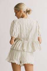 Ethel Tie Front Blouse